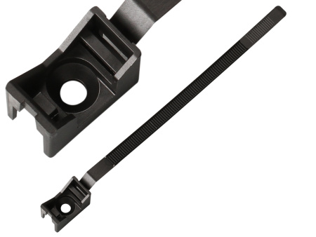 Комплект ремешок для труб и кабеля PRNT 16-32 черный. атмосферостойкий (30 шт.)