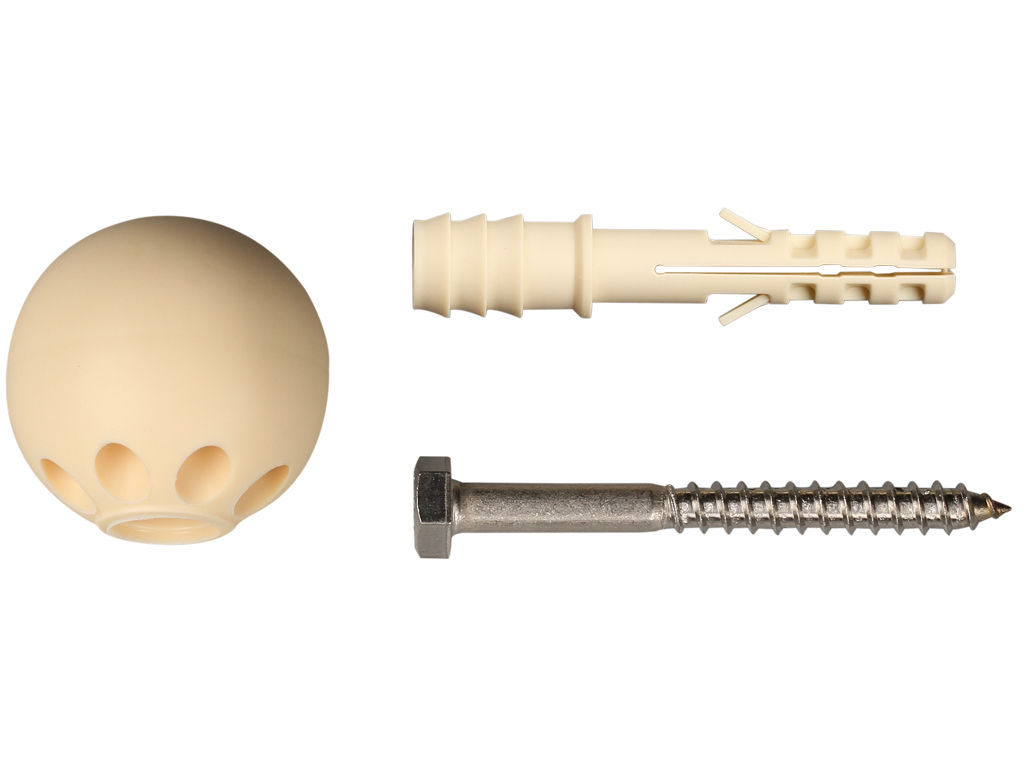 Комплект дверного ограничителя. цвет сосна (1 шт.)