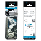 Крепление для сиденья и крышки унитаза №4 (нерж.) (d6*L120) (1 компл.)