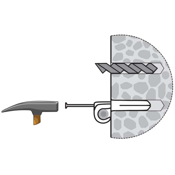 Скоба крепежная для кабеля PSC 14-20 ЕВРОПАРТНЕР