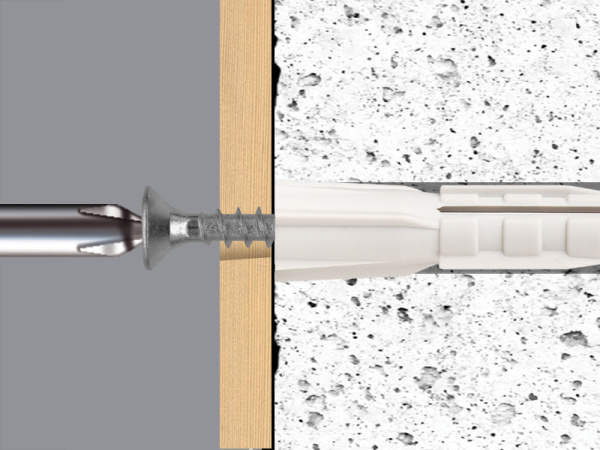 Шуруп универсальный с потайной головкой ZN 4x60