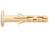 Дюбель нейлоновый с широким бортиком PND F 6x40 (100 шт.)