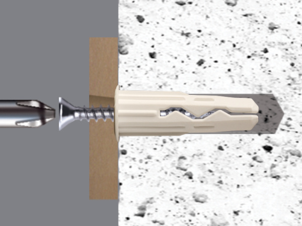 Шуруп универсальный с потайной головкой ZN 4x30