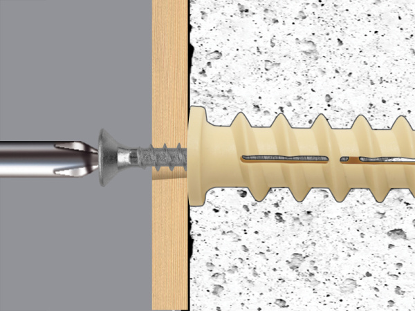 Шуруп универсальный с потайной головкой ZN 4,5x50