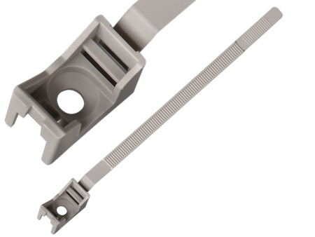 Комплект ремешок для труб и кабеля PRNT 32-63 серый (25 шт.)